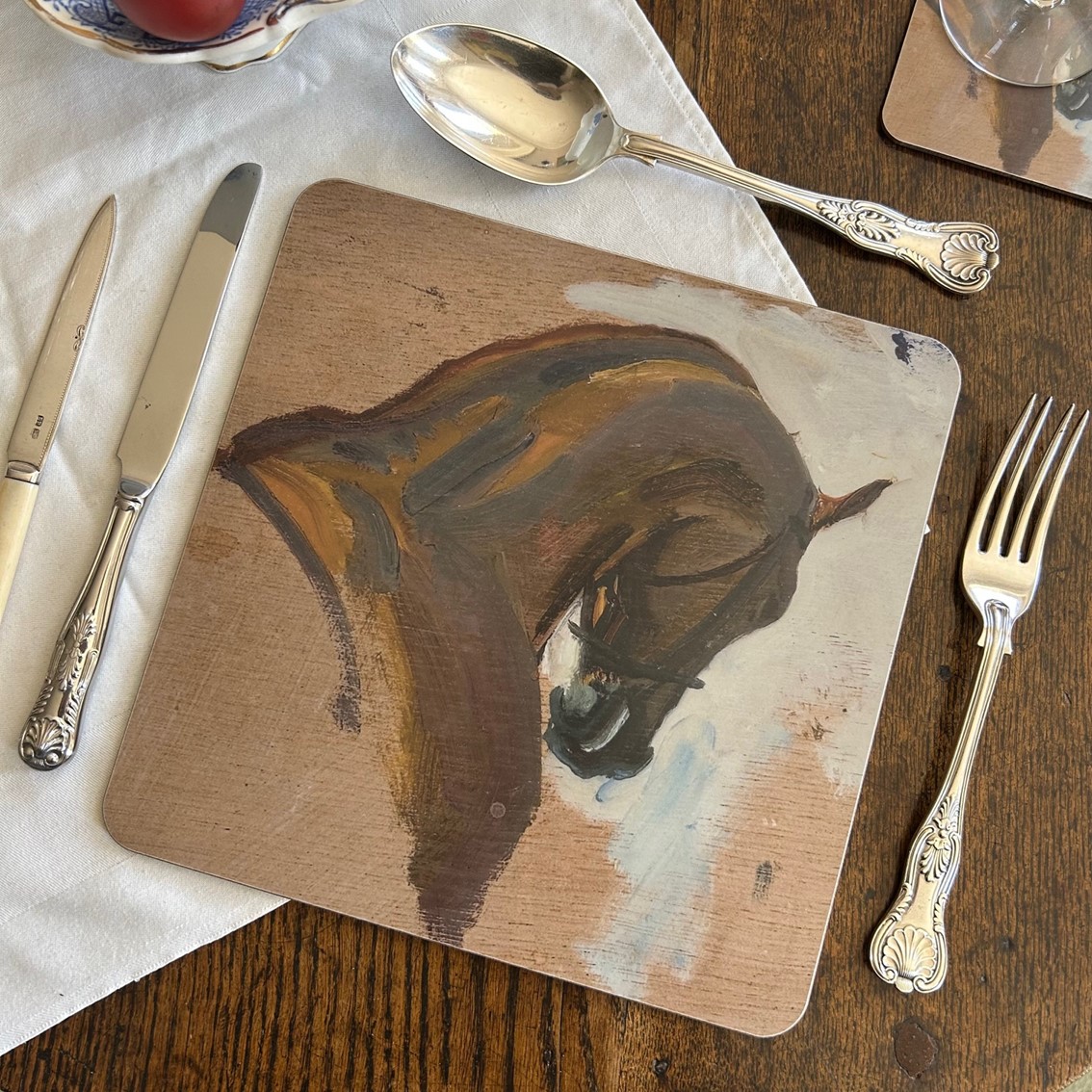 placemat racehorse